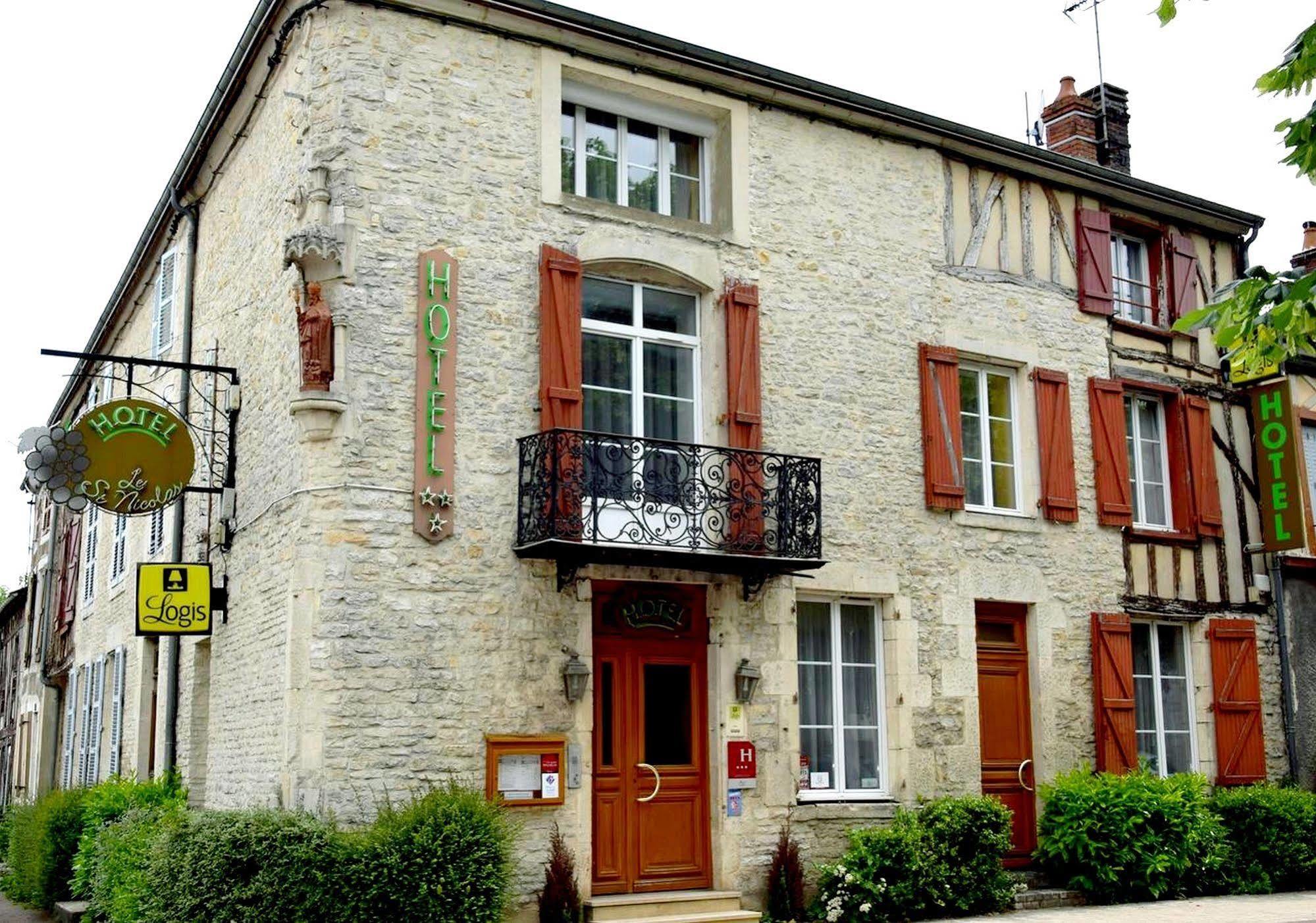 Logis Le Saint Nicolas Bar-sur-Aube Dış mekan fotoğraf